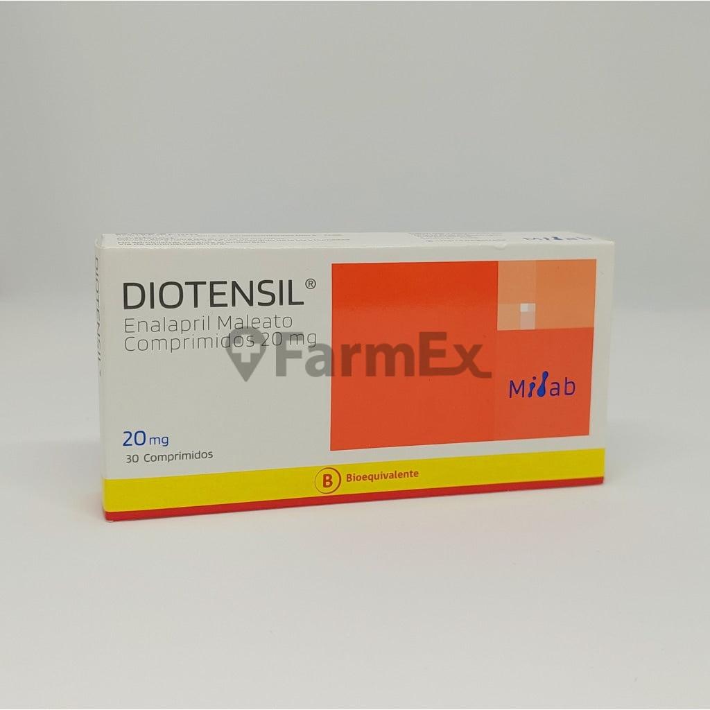 Diotensil 20 mg x 30 comprimidos MINTLAB